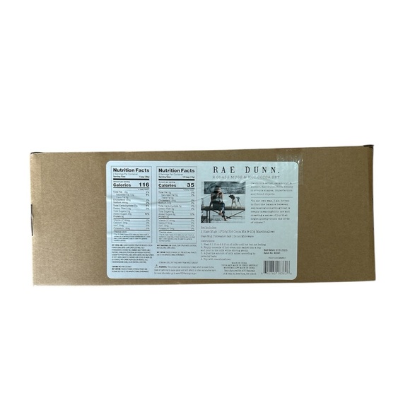 NEW Rae Dunn Clear Dining Coffee Mugs Set of 2 with Elegant ‘Warm’ ‘Cozy’ Design - Picture 4 of 4